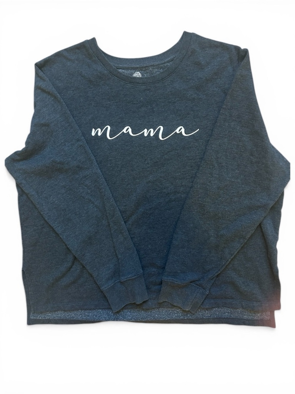 “Mama” Crewneck Sweatshirt - Dark Gray